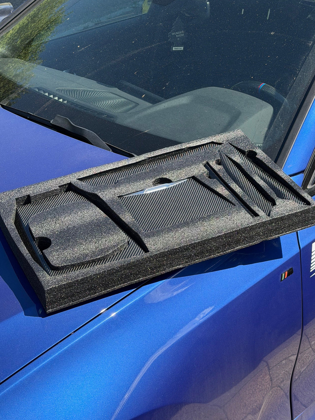 BOS Tuning Carbon Interieurleisten im BMW 3er G20