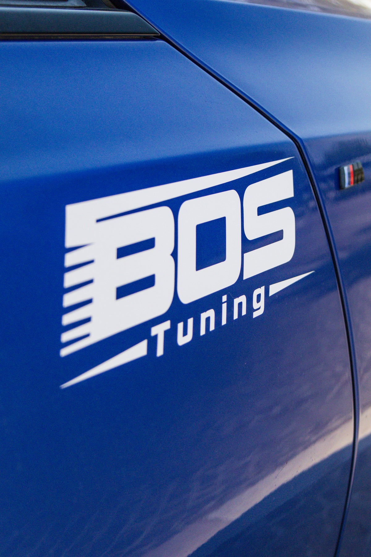 BOS Tuning Logo Aufkleber Set