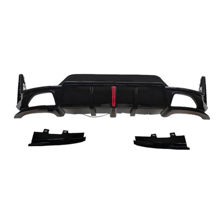 BOS Tuning Heckdiffusor mit LED-Rücklicht Gloss Black