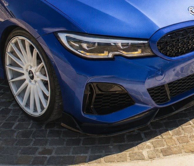 Frontstoßstangen-Seitengitter in Gloss Black für BMW G20/G21/G28 M Sport