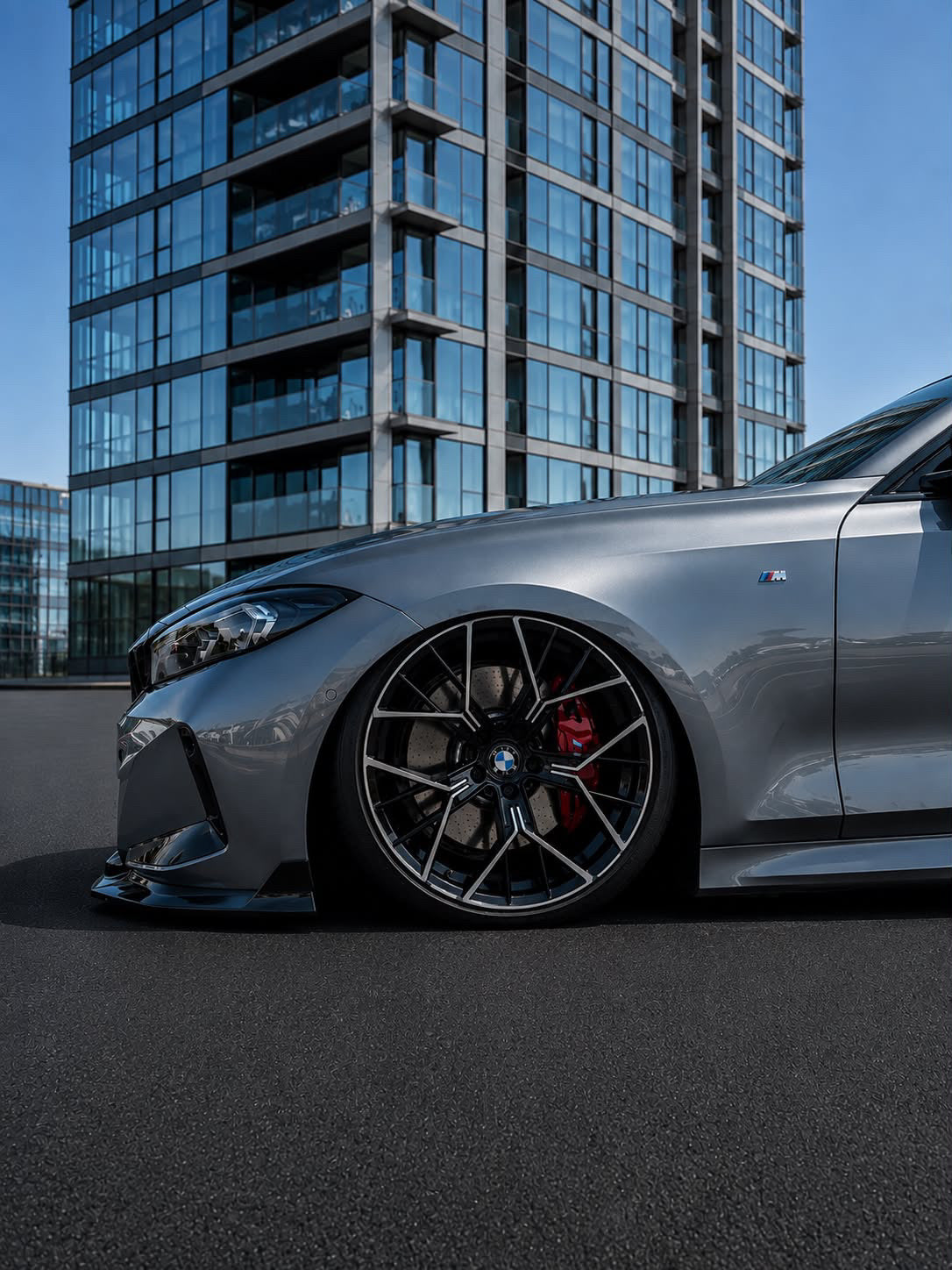 FD-Style Frontlippe für BMW 3er G20/G28 M Sport, 3-teilig – Ansicht 4