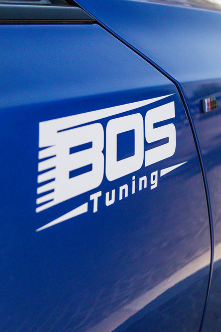 BOS Tuning Logo Aufkleber 2er Set – limitiert auf nur 20 Sets