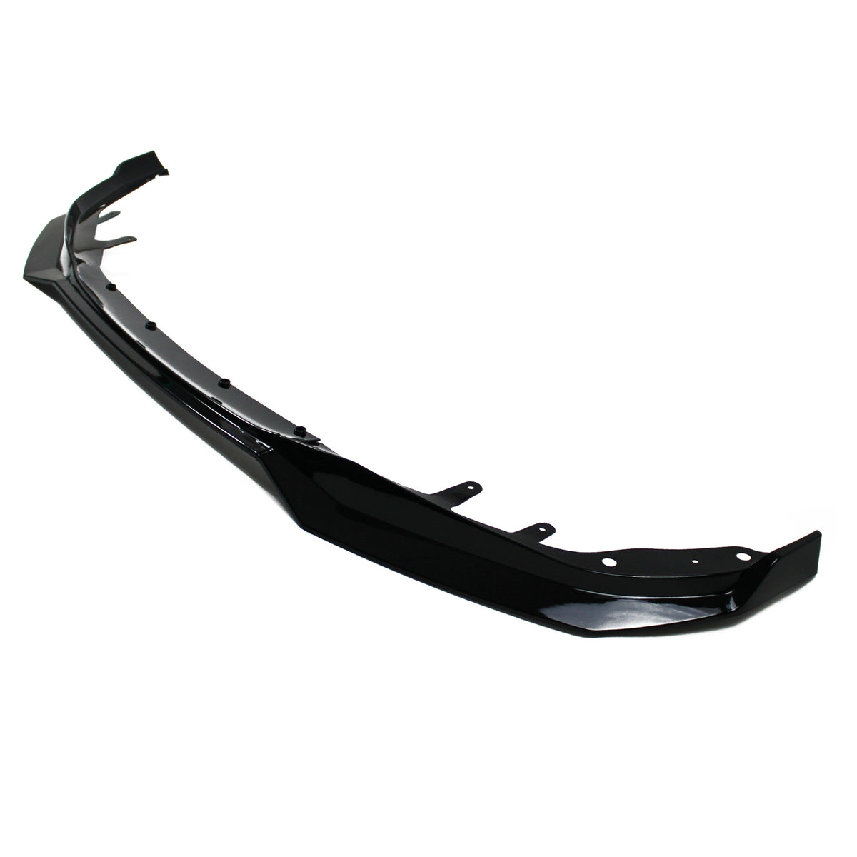 BOS Tuning Frontspoiler Lippe Gloss Black für BMW 4er G22, Ansicht schräg